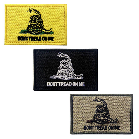 Don't Tread On Me Embroidery Patch